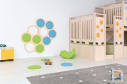 Ronde zitkussens 5 stukslime groen  Tangara Groothandel voor Kinderopvang inrichting3